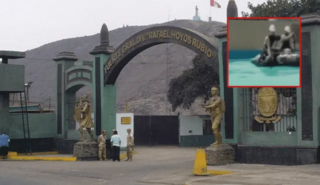 Cabo fue encontrado en piscina del cuartel militar Hoyos Rubio. Foto: composición LR/Andina/captura de pantalla