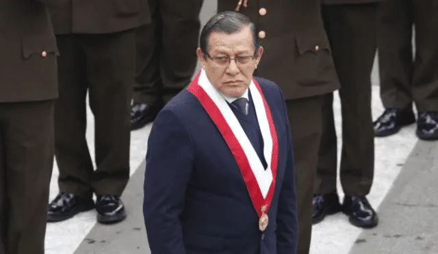 Salhuana Cavides juramentó como presidente del Congreso para el periodo 2024-2025. Foto: La República.