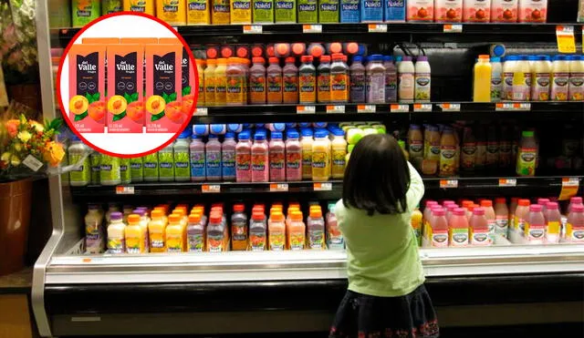 Esta normativa impactará a los conocidos jugos que se comercializan tanto en los mercados como en los supermercados. Foto: composición LR/El País/Frugos del Valle