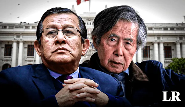 Eduardo Salhuana se pronunció sobre la situación de Fujimori. | Composición: Gerson Cardoso/La República.