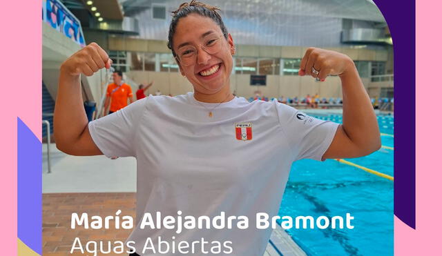 María Bramont-Arias competirá en el Río Sena desde el puente Alexander III en Paris. Foto: Team Perú.