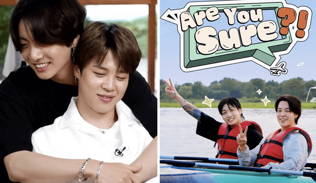 La serie ‘Are you sure?’ con Jungkook y Jimin tiene 8 capítulos. Foto: composición LR/Disney La serie ‘Are you sure?’ con Jungkook y Jimin tiene 8 capítulos. Foto: composición LR/Disney