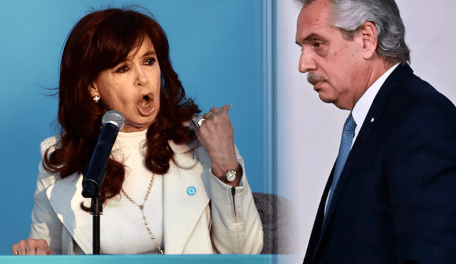 La expresidenta Cristina Kirchner rompió el silencio este viernes  y arremetió contra Alberto Fernández por la denuncia en su contra. Foto: AFP