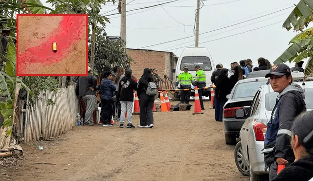 Asesinato de dirigente en Lurín. Foto: LR/Rosario Rojas.