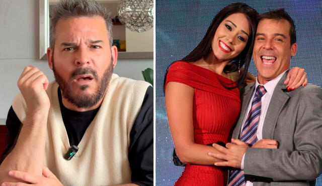 Adolfo Aguilar y Karen Schwarz formaron una de las duplas televisivas más queridas. Foto: Composición LR/Captura/Instagram/Captura/Latina