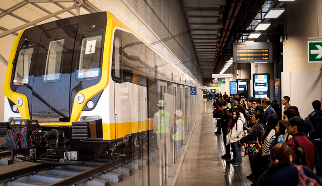 El servicio gratuito de la Línea 2 del Metro de Lima finalizará el próximo 5 de noviembre. Foto: composición LR