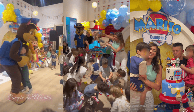 El evento reunió a familiares y amigos cercanos. Foto: composición LR/Instagram/Korina Rivadeneira