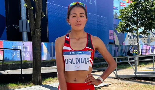 Thalía Valdivia se inició en el atletismo alrededor de los 20 años. Foto: Comité Olímpico Peruano