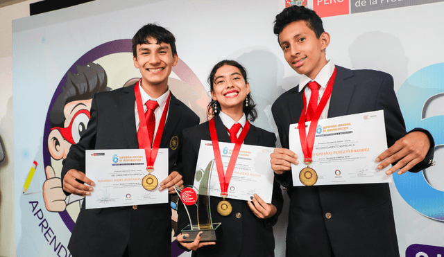 Tres estudiantes del COAR de San Martín representarán al Perú en un evento realizado en Corea del Sur. Foto: INACAL