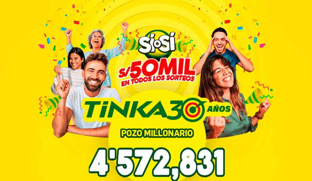 Pozo millonario se sorteará este domingo 11 de agosto. Foto: La Tinka