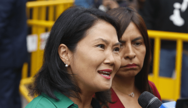 Keiko Fujimori niega los delitos que le atribuye la fiscalía. Foto: La República.