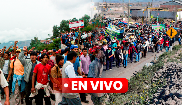 Los manifestantes cuestiona que no se culminen los proyectos y gobernador se burle de ellos. Foto: composición de Jazmin Ceras/La República/Andina