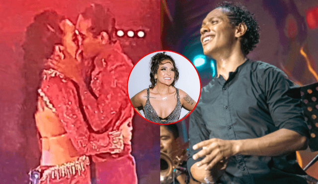 Daniela Darcourt y Waldir Felipa generaron ola de reacciones tras darse sensual beso durante show. Foto: composición LR/Instagram/Daniela Darcourt