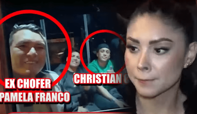 Christian Cueva se lució junto a chofer de Pamela Franco y habría acompañado a la cantante en sus shows. Foto: composición LR/América TV