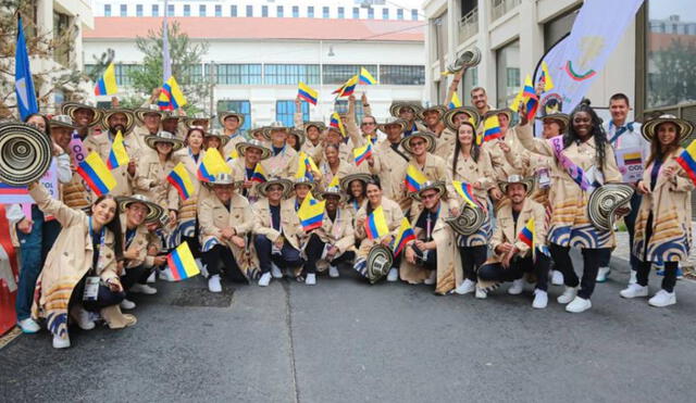 Colombia fue la quinta mejor delegación sudamericana en París 2024. Foto: Futbolred