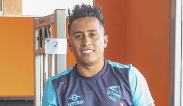 Christian Cueva defenderá la camiseta de la César Vallejo en el Torneo Clausura. Foto: UCV