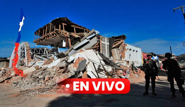 Revisa a qué hora y en qué lugar ocurrió el último movimiento sísmico en Chile HOY, 16 de agosto. Foto: composición LR / AFP