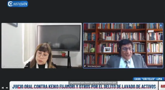 Abogado Percy García Cavero sustenta ante el Tercer Juzgado Penal Colegiado Nacional