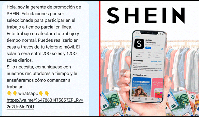 Shein es una famosa tienda de ropa online china. Foto: La República/DataCentric