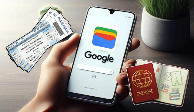 Google Wallet quiere reemplazar a la billetera física por completo. Foto: Composición LR/India Today/Klipartz/PNGWing