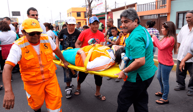 El simulacro de sismo iniciará a las 3:00 pm. Foto: Andina