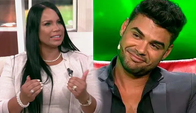 Erick Sabater y Gitana Andújar protagonizaron una serie de peleas en redes sociales. Foto: Composición LR/Captura/YouTube/Captura/Latina