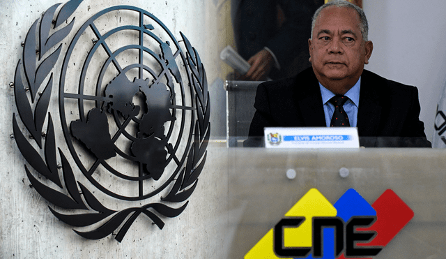 "El CNE no publicó, y aún no ha publicado, ningún resultado para respaldar sus anuncios orales", indicó la ONU. Foto: Composición LR/AFP.