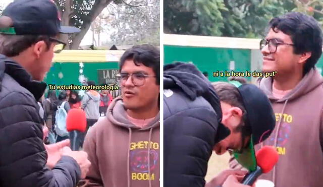 Las declaraciones del estudiante sacaron miles de sonrisas en las redes sociales. Foto: composición LR/TikTok