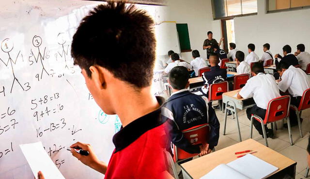 Estudiantes de San Juan de Lurigancho y El Agustino participaron en la etapa UGEL de la Olimpiada Nacional Escolar de Matemáticas. Foto:John Reyes/LR