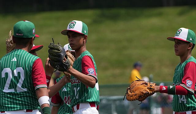 El equipo mexicano logra su quinto jugo sin hit ni carrera en la historia de la Serie Mundial de Pqueñas Ligas. Foto: LLWS