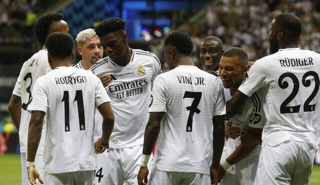 Real Madrid venció a Atalanta y se quedó con la Supercopa de Europa. Foto: AFP