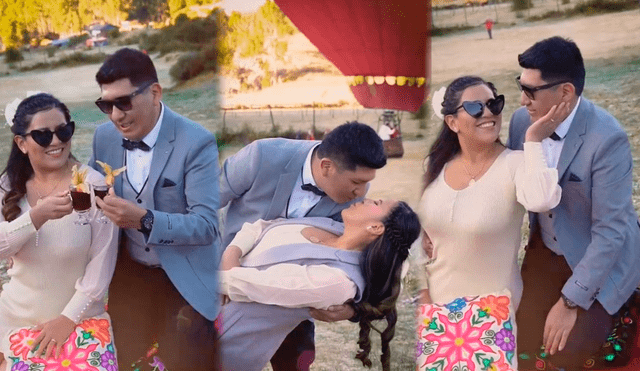 Matrimonio de pareja puneña contará con cuatro padrinos, dos de ellos serán principales y los otros 2 de aro. Foto: composición LR/Captura de TikTok