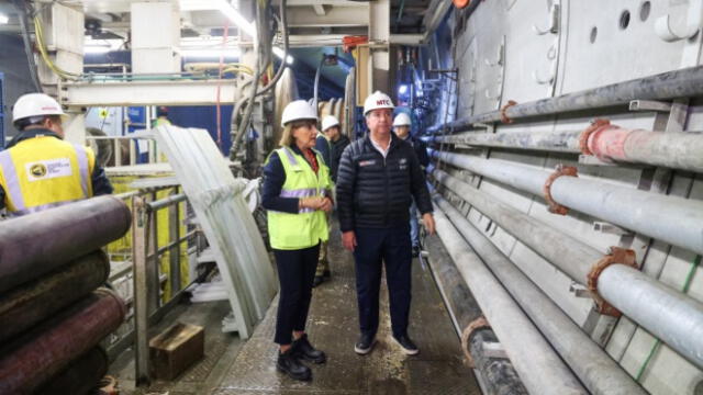 Que no paren. Las obras de la tuneladora Delia deben apurar para tener más tramos listos.