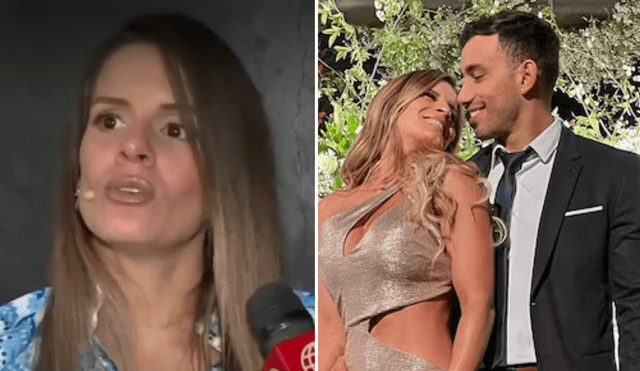 Alejandra Baigorria y Said Palao iniciaron su romance en el 2021. Foto: Composición LR/Captura América TV/Alejandra Baigorria/Instagram