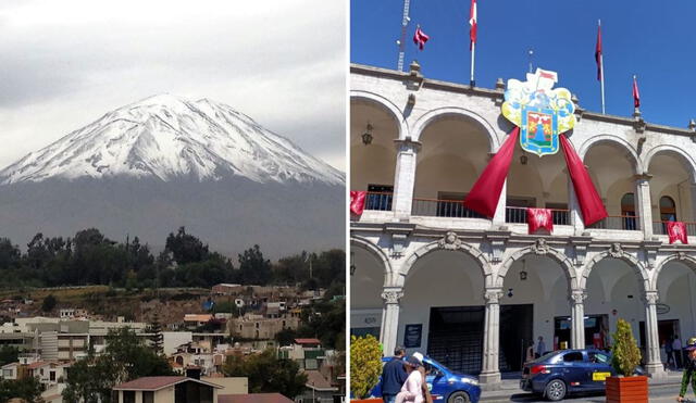 Uno de los atractivos turísticos de Arequipa es el volcán Misti. Foto: Andina/Lr