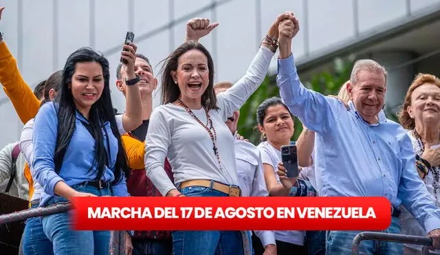 La marcha del 17 de agosto por Venezuela tiene el objetivo de exigir la verdad sobre los resultados electorales, muertes y arrestos por parte del régimen. Foto: composición LR/EFE.