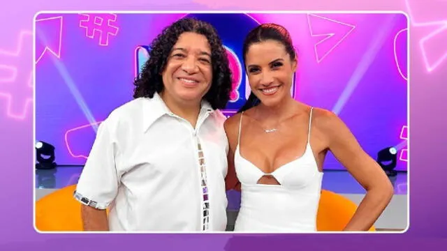 María Pía Copello, visitará la carpa de su compañero de América Televisión,  Carlos Vílchez, este viernes 16 de agosto. Foto: instagram