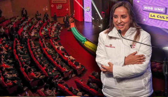 La inesperada actuación de la presidenta dejó a los pequeños confundidos y en silencio. Foto: composición LR / Andina.