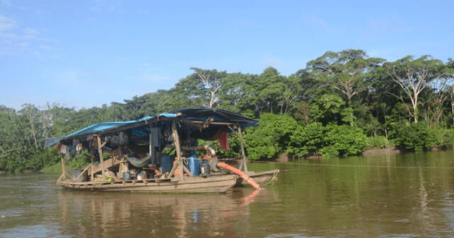 La minería ilegal en la selva peruana afecta considerablemente. Foto: Difusión