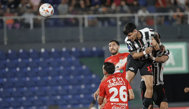 Libertad igualó con Sportivo Ameliano en Paraguay. Foto: CONMEBOL Sudamericana