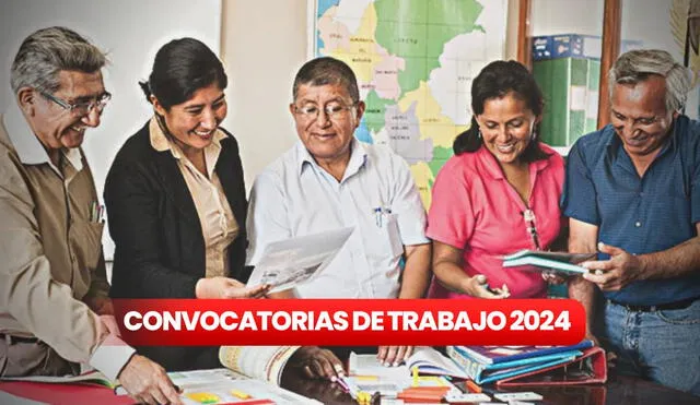 Minedu lanza convocatoria laboral el 20 y 27 de agosto a nivel nacional. Foto: Minedu