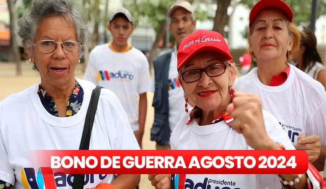 Los pensionados son los últimos en recibir el pago del Bono de Guerra cada mes. Foto: composición LR/Gobierno de Venezuela