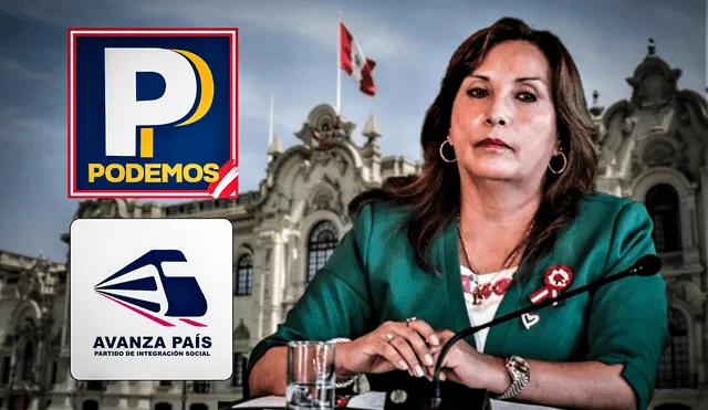 Dina Boluarte enfrenta rechazo de Avanza País y Podemos Perú, mientras Rafael López Aliaga se niega a participar en ronda de diálogo. | Composición: La República.