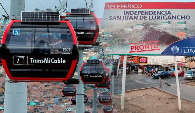 El teleférico busca conectar ambos distritos en solo 25 minutos. Foto: composición LR/difusión