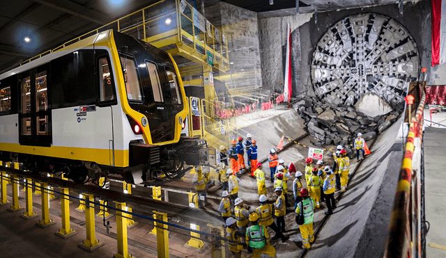 El hallazgo se dio mientras se realizaban trabajos para la Estación Central de la Línea 2 del Metro. Foto: composición/LR