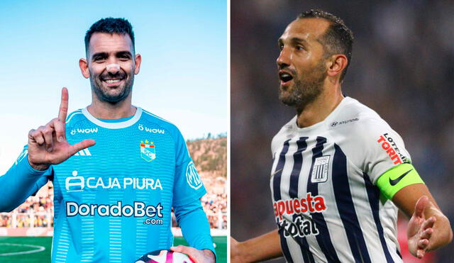 Martín Cauteruccio y Hernán Barcos serán titulares en el Sporting Cristal vs. Alianza Lima. Foto: Cristal/La República