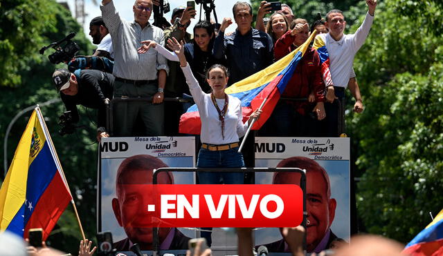 De acuerdo con los resultados del Comando Venezuela, Edmundo González ganó las elecciones con el 67% de votos. Foto: composición LR/AFP