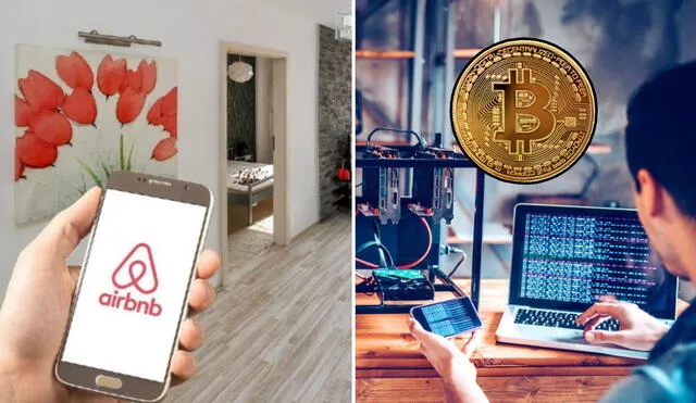 Ahora la dueña del Airbnb impuso una nueva regla para futuros inquilinos: prohibido minar criptomonedas. Foto: Composición LR/Entorno Turístico/Observatorio Blockchain/PNGWing