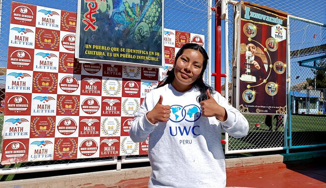 Joven fue seleccionada con otros ocho compañeros. Foto: Liubomir Fernandez/La República