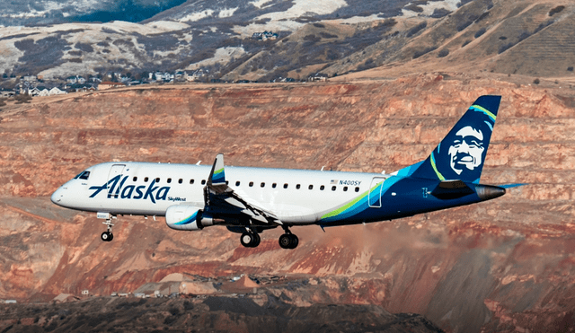 El vuelo 3491 de Alaska Airlines, operado por SkyWest Airlines, partió del Aeropuerto Internacional de San Francisco con destino a Jackson Hole en Estados Unidos. Foto: Simple Flying